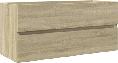 Obrázek produktu pro vidaXL Umyvadlová skříňka Sonoma dub 100x38,5x45 cm materiál na bázi dřeva