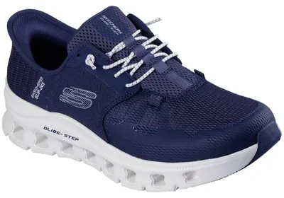 Produktbild von Skechers Slip-ins Glide-Step Pro Herren Komfort-Sneaker zum Reinschlüpfen Dunkelblau (Navy), 232930-NVY