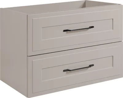 Image de Meuble sous-vasque de style classique de style classique, cachemire, 80 x 57 x 46 cm