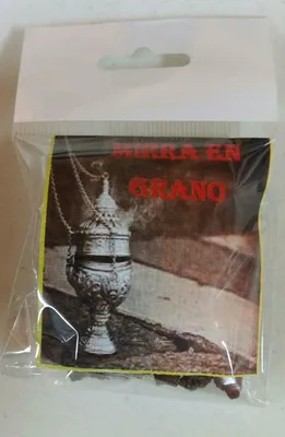 Imagen del producto de Mezcla para incienso de mirra, 50 g, para quemar como incienso