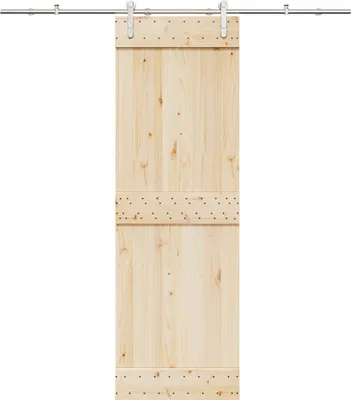 Obrázok produktu pre Kovanie na posuvné dvere 200 cm, nehrdzavejúca oceľ, strieborné