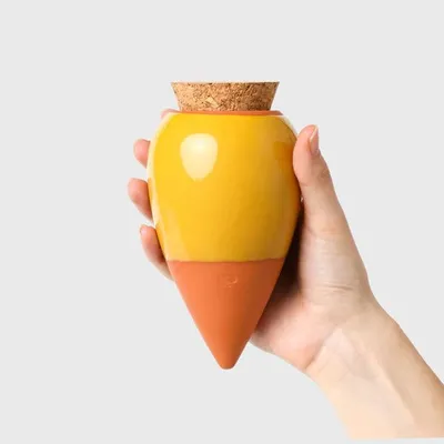 Obrázek produktu pro PEPIN Zavlažovací nádoba OLLA 0,2 l, hořčicová/přírodní