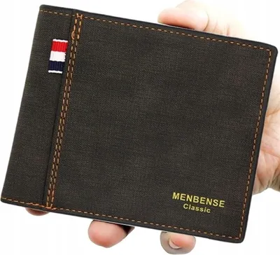 Produktbild von Herrenbrieftasche - Elegante Brieftasche für Männer - Stilvolles Geschenk - 10 Fächer - Geräumig - Sicherheit & Komfort