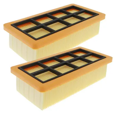 HEPA-Filter 2 Stück für Karcher AD 3.000/3.200