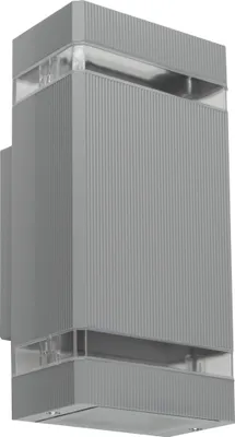 Zdjęcie produktu dla Zewnętrzna lampa ścienna Lampa wejściowa Lampa ścienna PANAM GREY IP44 GU10 szary EDO777154 EDO