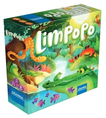 Zdjęcie produktu dla Limpopo (Wydanie włoskie) – Gra planszowa – Red Glove – 2-4 graczy – 5+