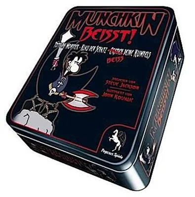Immagine prodotto di Pegasus Spiele 17154G Munchkin: Mordi! (Contenitore in metallo)