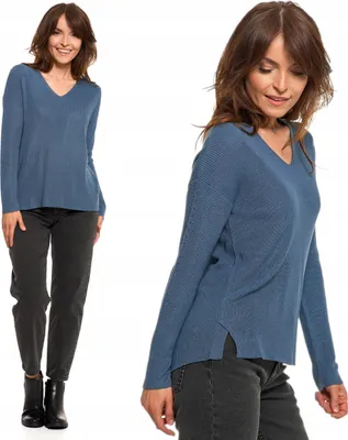 Produktbild von THIN WOMEN'S SWEET Locker gestrickt mit Viskose Elegant Stilvoll MORAJ XXL