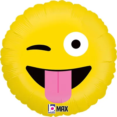 Immagine prodotto di Palloncino in foil da 18"/Ø46 cm "Emoji Wacky"