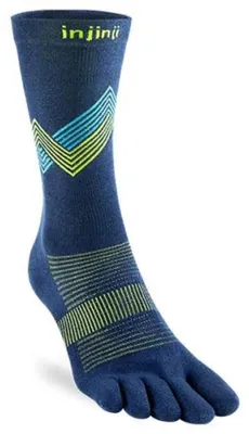 Zdjęcie produktu dla Skarpety Injinji Run Lightweight Mini-crew Niebieskie EU 40 1/2-44 Niebieskie EU 40 1/2-44