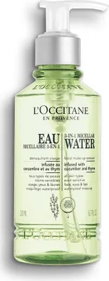 Image de L'occitane Eau Micellaire 3-En-1 Démaquillant Visage 200ml