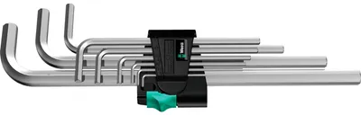 Productafbeelding van Wera 950 L/9 SM N set ringsleutels, metrisch, chroomverchroomd, 9-delig, 050