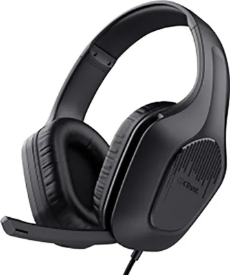 Produktbild von Trust GXT 417 Zirox, Kabelgebunden, Gaming, 20 - 20000 Hz, 237 g, Kopfhörer, Schwarz