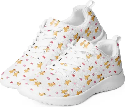 Produktbild von Mr. & Mrs. Panda Sneaker Damen Fuchs Blumen Größe 36 1/2 - Weiß - Geschenk, Blume, Fox, Trainingsschuh, Fitnessschuh, Ich, Turnschuh, Boho, Blumenliebe, Frauen