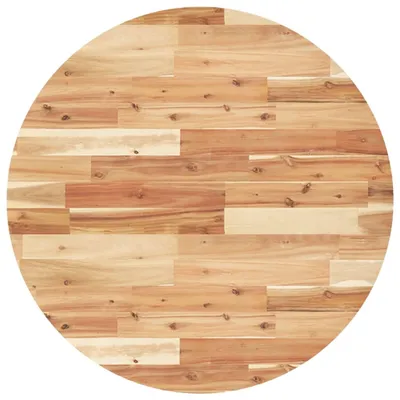 Produktbild von vidaXL Tischplatte Rund Ø80x2 cm Massivholz Akazie