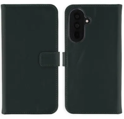 Imagen del producto de Funda de Cuero Auténtico tipo Libro para Samsung Galaxy A37 (5G) - Verde, Imagen generada por IA