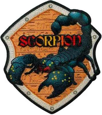 Produktbild von Mono-Quick 16186 - Skorpion, Mystische Tier Applikation, Bügelbild, Patch