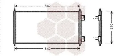 Immagine prodotto di VAN WEZEL CONDIZIONATORE D'ARIA CONDENSATORE D'ARIA senza essiccatore