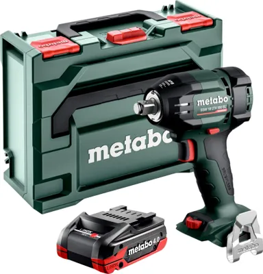 Productafbeelding van Metabo SSW 18 LTX 550 BL accu-slagmoersleutel 18 V 550 Nm borstelloos + 1x LiHDX accu 4,0 Ah + metaBOX - zonder oplader