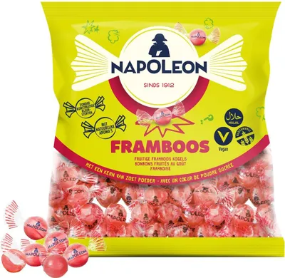 Produktbild von Napoleon - Candy Napoleon Raspberry Bag 1 kg | 1000 Gramm einbacken