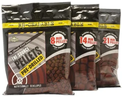Produktbild von Dynamite Baits Pellets Pre-Drilled 350 g 14 mm Source Pellets
