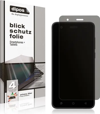 Produktbild von Blickschutzfolie für Coolpad Legacy GO matt Schutzfolie Folie Display Schutz dipos