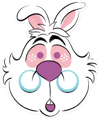 Produktbild von Disney - Masken - White Rabbit Maske