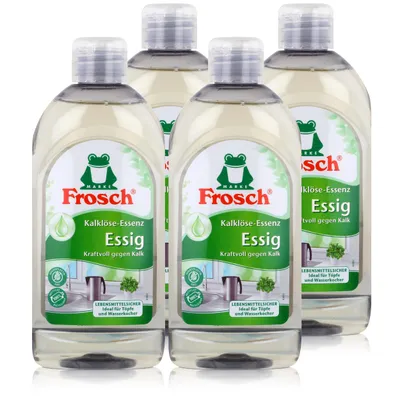 Produktbild von 4x Frosch Essig Kalklöse-Essenz 300 ml