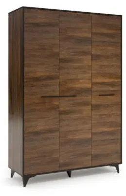 Image de Armoire Tissu Penderie avec tringle à vêtements Armoire de chambre à coucher