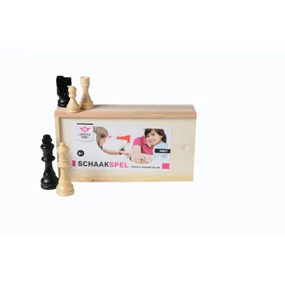 Produktbild von Longfield Games Holzschach-Set - verpackt