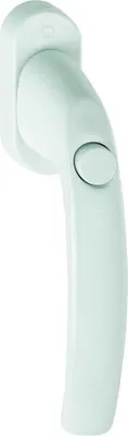 Produktbild von HOPPE Atlanta Fenstergriff 0530SV/U26 (Oberfläche: F9016 verkehrsweiß beschichtet, Stiftlänge: 32 mm) Oberfläche: F9016 verkehrsweiß beschichtet Stiftlänge: 32 mm
