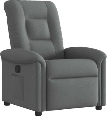 Produktbild von vidaXL Relaxsessel Dunkelgrau Stoff