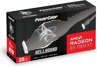 Immagine prodotto di PowerColor Hellhound RX 7900 XT 20G-L/OC Scheda grafica AMD Radeon RX 7900 XT 20 GB GDDR6