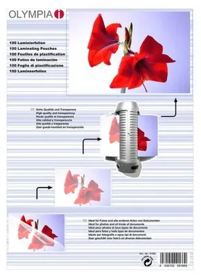 Obrázek produktu pro 9181 Olympia Laminierfolien A4