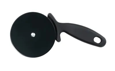Produktbild von WENKO Edelstahl Pizzaschneider Volo in Schwarz 21 x 1 x 9,5 cm