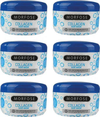 Produktbild von Haarmaske mit Kollagen für intensive Stärkung des Haares, 6x500 ml
