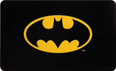 Produktbild von DC Comics Batman Brettchen - Logo - Frühstücksbrettchen Schneidebrett aus Resopal