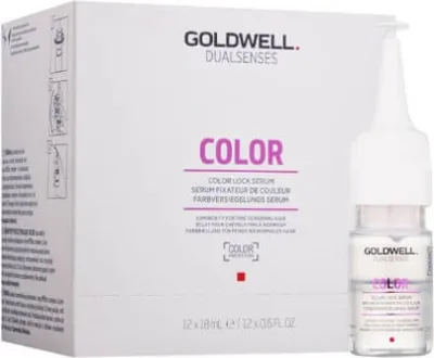 Produktbild von Flushing serum for fine colored hair Dualsenses Color ( Color Lock Serum) 12 x 18 ml