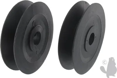 Produktbild von Riemenscheibe für Stiga-Getriebegehäuse. Ø 66 mm. Ersetzt Original 122601908/1.
