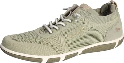 Produktbild von Mustang Damen Sneaker Schnürung trendig Halbschuhe sportlich 1488-303, Größe:40 EU, Farbe:Grün