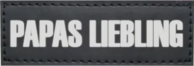 Produktbild von Nobby Klettsticker PAPAS LIEBLING - Set 2 St; 3 x 9 cm; 80592