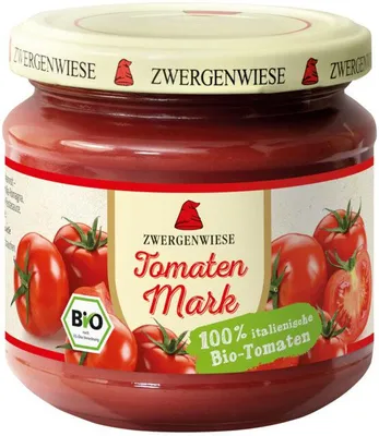 Produktbild von Zwergenwiese Tomatenmark bio 12x200g