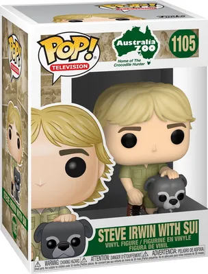 Produktbild von Crocodile Hunter - Steve Irwin with Sui 1105 - Funko Pop! - Vinyl Figur