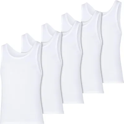 Produktbild von stroendberg 5er Pack Unterhemden, aus 100% Baumwolle