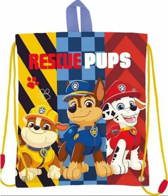 Productafbeelding van Hulpverleningshonden-gymtas voor jongens, meerkleurig. Kinderen, meerkleurig, one size