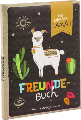 Produktbild von Goldbuch Happylife Lama, Mehrfarbig, 88 Blätter, Hardcover, Kind, Unisex, 150 mm