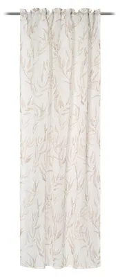 Produktbild von GÖZZE Schlaufenschal MERLE stein BH 140x245 cm grau Vorhang