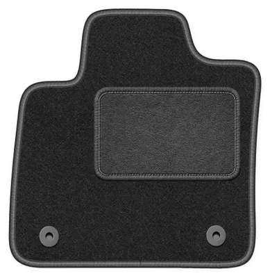 Immagine prodotto di Tappetino guidatore in moquette per Volvo XC40 Electric 2020- (crossover) – 1 pezzo, grigio grafite, su misura – Wielganizator LUX