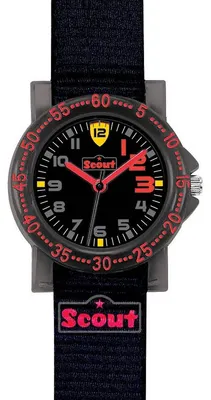 Produktbild von Scout Kinder Uhr Lernuhr Action ItBoys schwarz Jungennuhr 280375007