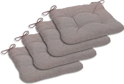 Produktbild von GO-DE Textil, Sitzkissen Sitzmöbel, 4er-Set, Farbe: braun, Maße ca.: 38 cm x 38 cm x 5 cm